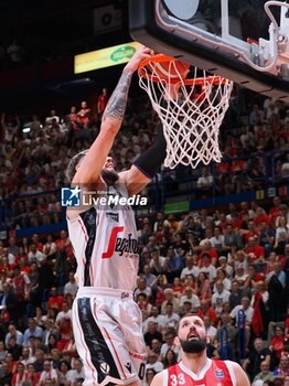 2024-06-11 - Isaia Cordinier (Virtus Segafredo Bologna) - GAME 3 FINAL - EA7 EMPORIO ARMANI MILANO VS VIRTUS SEGAFREDO BOLOGNA - ITALIAN SERIE A - BASKETBALL