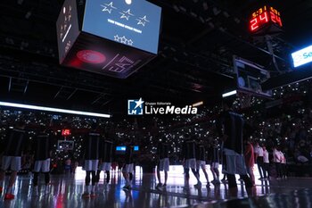 2024-06-11 - Team presentation - GAME 3 FINAL - EA7 EMPORIO ARMANI MILANO VS VIRTUS SEGAFREDO BOLOGNA - ITALIAN SERIE A - BASKETBALL