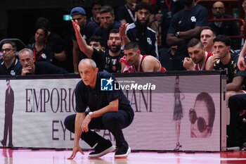 2024-06-11 - Ettore Messina, head coach EA7 Emporio Armani Olimpia Milano - GAME 3 FINAL - EA7 EMPORIO ARMANI MILANO VS VIRTUS SEGAFREDO BOLOGNA - ITALIAN SERIE A - BASKETBALL