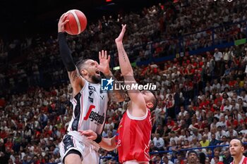 2024-06-13 - Daniel Hackett (Virtus Segafredo Bologna) - GAME 4 FINAL - EA7 EMPORIO ARMANI MILANO VS VIRTUS SEGAFREDO BOLOGNA - ITALIAN SERIE A - BASKETBALL