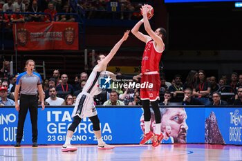 2024-06-13 - Nikola Mirotic (EA7 Emporio Armani Olimpia Milano) - GAME 4 FINAL - EA7 EMPORIO ARMANI MILANO VS VIRTUS SEGAFREDO BOLOGNA - ITALIAN SERIE A - BASKETBALL