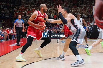 2024-06-13 - Shavon Shields (EA7 Emporio Armani Olimpia Milano) - GAME 4 FINAL - EA7 EMPORIO ARMANI MILANO VS VIRTUS SEGAFREDO BOLOGNA - ITALIAN SERIE A - BASKETBALL