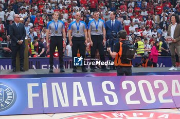 2024-06-13 - Referees - GAME 4 FINAL - EA7 EMPORIO ARMANI MILANO VS VIRTUS SEGAFREDO BOLOGNA - ITALIAN SERIE A - BASKETBALL