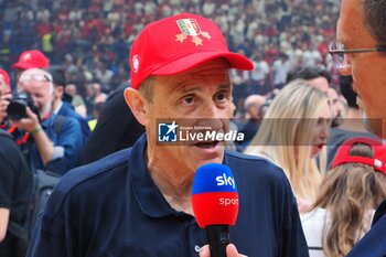 2024-06-13 - Ettore Messina, head coach EA7 Emporio Armani Olimpia Milano - GAME 4 FINAL - EA7 EMPORIO ARMANI MILANO VS VIRTUS SEGAFREDO BOLOGNA - ITALIAN SERIE A - BASKETBALL