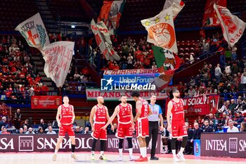 2024-10-06 - EA7 Emporio Armani Olimpia Milano - EA7 EMPORIO ARMANI MILANO VS BANCO DI SARDEGNA SASSARI - ITALIAN SERIE A - BASKETBALL