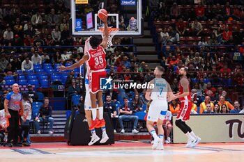 2024-10-06 - David McCormack (EA7 Emporio Armani Olimpia Milano) - EA7 EMPORIO ARMANI MILANO VS BANCO DI SARDEGNA SASSARI - ITALIAN SERIE A - BASKETBALL