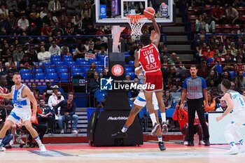 2024-10-06 - Zack LeDay (EA7 Emporio Armani Olimpia Milano) - EA7 EMPORIO ARMANI MILANO VS BANCO DI SARDEGNA SASSARI - ITALIAN SERIE A - BASKETBALL