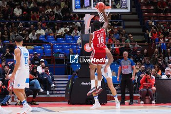 2024-10-06 - Zack LeDay (EA7 Emporio Armani Olimpia Milano) - EA7 EMPORIO ARMANI MILANO VS BANCO DI SARDEGNA SASSARI - ITALIAN SERIE A - BASKETBALL