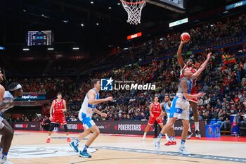 2024-10-06 - Zack LeDay (EA7 Emporio Armani Olimpia Milano) - EA7 EMPORIO ARMANI MILANO VS BANCO DI SARDEGNA SASSARI - ITALIAN SERIE A - BASKETBALL