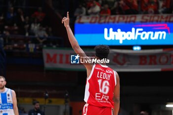 2024-10-06 - Zack LeDay (EA7 Emporio Armani Olimpia Milano) - EA7 EMPORIO ARMANI MILANO VS BANCO DI SARDEGNA SASSARI - ITALIAN SERIE A - BASKETBALL