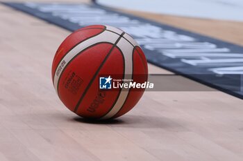 2024-10-06 - basketball official basketball official ball - EA7 EMPORIO ARMANI MILANO VS BANCO DI SARDEGNA SASSARI - ITALIAN SERIE A - BASKETBALL