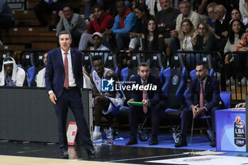 2024-10-06 - Dimitris Priftis (UnaHotels Reggio Emilia) - VANOLI BASKET CREMONA VS UNAHOTELS REGGIO EMILIA - ITALIAN SERIE A - BASKETBALL