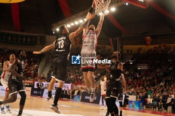 2024-10-06 - 04 Niccolo Mannion Openjobmetis Varese and 13 Tommaso Baldasso Bertram Derthona Tortona during the LBA Italy Championship match between Openjobmetis Varese vs Bertram Derthona Tortona , in Varese, Italy, on October 5, 2024 - OPENJOBMETIS VARESE VS BERTRAM DERTHONA TORTONA - ITALIAN SERIE A - BASKETBALL