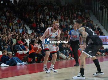 2024-10-06 - 04 Niccolo Mannion Openjobmetis Varese during the LBA Italy Championship match between Openjobmetis Varese vs Bertram Derthona Tortona , in Varese, Italy, on October 5, 2024 - OPENJOBMETIS VARESE VS BERTRAM DERTHONA TORTONA - ITALIAN SERIE A - BASKETBALL