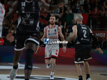 2024-10-06 - 04 Niccolo Mannion Openjobmetis Varese during the LBA Italy Championship match between Openjobmetis Varese vs Bertram Derthona Tortona , in Varese, Italy, on October 5, 2024 - OPENJOBMETIS VARESE VS BERTRAM DERTHONA TORTONA - ITALIAN SERIE A - BASKETBALL