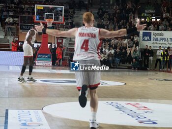 2024-10-06 - 04 Niccolo Mannion Openjobmetis Varese during the LBA Italy Championship match between Openjobmetis Varese vs Bertram Derthona Tortona , in Varese, Italy, on October 5, 2024 - OPENJOBMETIS VARESE VS BERTRAM DERTHONA TORTONA - ITALIAN SERIE A - BASKETBALL