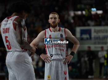 2024-10-06 - 04 Niccolo Mannion Openjobmetis Varese during the LBA Italy Championship match between Openjobmetis Varese vs Bertram Derthona Tortona , in Varese, Italy, on October 5, 2024 - OPENJOBMETIS VARESE VS BERTRAM DERTHONA TORTONA - ITALIAN SERIE A - BASKETBALL