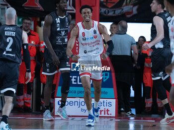 2024-10-06 - 00 Kaodirichi Akobundu-Ehiogu Openjobmetis Varese during the LBA Italy Championship match between Openjobmetis Varese vs Bertram Derthona Tortona , in Varese, Italy, on October 5, 2024 - OPENJOBMETIS VARESE VS BERTRAM DERTHONA TORTONA - ITALIAN SERIE A - BASKETBALL