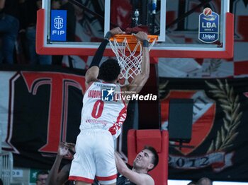 2024-10-06 - 00 Kaodirichi Akobundu-Ehiogu Openjobmetis Varese during the LBA Italy Championship match between Openjobmetis Varese vs Bertram Derthona Tortona , in Varese, Italy, on October 5, 2024 - OPENJOBMETIS VARESE VS BERTRAM DERTHONA TORTONA - ITALIAN SERIE A - BASKETBALL