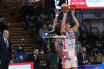 2024-10-13 - Luka Brajkovic (Estra Pistoia) - VANOLI BASKET CREMONA VS ESTRA PISTOIA - ITALIAN SERIE A - BASKETBALL