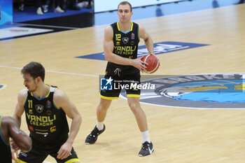 2024-10-13 - Federico Poser (Vanoli Cremona) - VANOLI BASKET CREMONA VS ESTRA PISTOIA - ITALIAN SERIE A - BASKETBALL