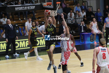 2024-10-13 - Stefan Nikolic (Vanoli Cremona) - VANOLI BASKET CREMONA VS ESTRA PISTOIA - ITALIAN SERIE A - BASKETBALL