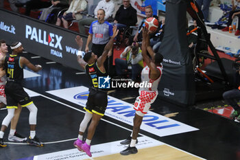 2024-10-13 - Semaj Christon (Estra Pistoia) - VANOLI BASKET CREMONA VS ESTRA PISTOIA - ITALIAN SERIE A - BASKETBALL