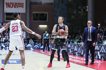 2024-10-12 - # 12 Arturs Strautins (Bertram Derthona Basket Tortona) - BERTRAM DERTHONA TORTONA VS PALLACANESTRO TRIESTE - ITALIAN SERIE A - BASKETBALL