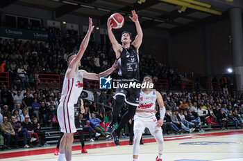 2024-10-12 - # 7 Leonardo Candi (Bertram Derthona Basket Tortona) - BERTRAM DERTHONA TORTONA VS PALLACANESTRO TRIESTE - ITALIAN SERIE A - BASKETBALL