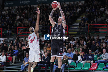 2024-10-12 - # 13 Tommaso Baldasso (Bertram Derthona Basket Tortona) - BERTRAM DERTHONA TORTONA VS PALLACANESTRO TRIESTE - ITALIAN SERIE A - BASKETBALL