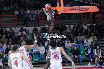 2024-10-12 - #14 Kamagate Ismael Sindou (Bertram Derthona Basket Tortona) - BERTRAM DERTHONA TORTONA VS PALLACANESTRO TRIESTE - ITALIAN SERIE A - BASKETBALL