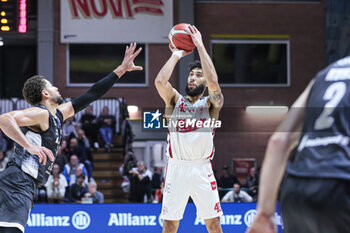 2024-10-12 - #45 Valentine Denzel (Pallacanestro Trieste) - BERTRAM DERTHONA TORTONA VS PALLACANESTRO TRIESTE - ITALIAN SERIE A - BASKETBALL