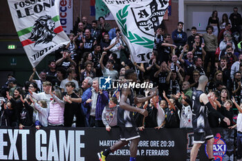 2024-10-12 - Bertram Derthona Basket Tortona and supporters - BERTRAM DERTHONA TORTONA VS PALLACANESTRO TRIESTE - ITALIAN SERIE A - BASKETBALL