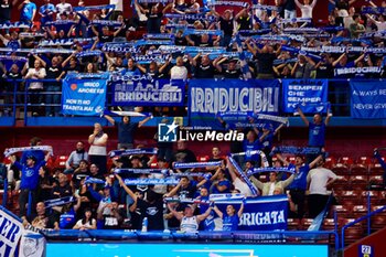 2024-10-13 - Supporters of Germani Brescia - EA7 EMPORIO ARMANI MILANO VS GERMANI BRESCIA - ITALIAN SERIE A - BASKETBALL