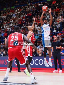 2024-10-13 - Demetre Rivers (Germani Brescia) - EA7 EMPORIO ARMANI MILANO VS GERMANI BRESCIA - ITALIAN SERIE A - BASKETBALL