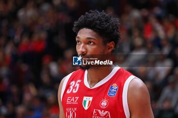 2024-10-13 - David McCormack (EA7 Emporio Armani Olimpia Milano) - EA7 EMPORIO ARMANI MILANO VS GERMANI BRESCIA - ITALIAN SERIE A - BASKETBALL