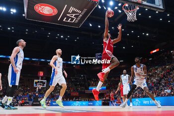 2024-10-13 - David McCormack (EA7 Emporio Armani Olimpia Milano) - EA7 EMPORIO ARMANI MILANO VS GERMANI BRESCIA - ITALIAN SERIE A - BASKETBALL