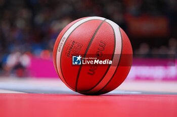 2024-10-13 - Basketball official ball - EA7 EMPORIO ARMANI MILANO VS GERMANI BRESCIA - ITALIAN SERIE A - BASKETBALL