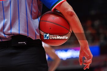 2024-10-13 - Basketball referee - EA7 EMPORIO ARMANI MILANO VS GERMANI BRESCIA - ITALIAN SERIE A - BASKETBALL