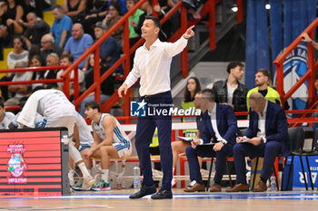 2024-10-19 - Igor Milicic coach of Napolibasket during the match between Napolibasket and Vanoli Basket Cremona - NAPOLIBASKET VS VANOLI BASKET CREMONA - ITALIAN SERIE A - BASKETBALL