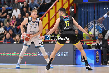 2024-10-19 - Dario Dreznjak of Napolibasket during the match between Napolibasket and Vanoli Basket Cremona - NAPOLIBASKET VS VANOLI BASKET CREMONA - ITALIAN SERIE A - BASKETBALL