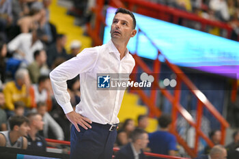 2024-10-19 - Igor Milicic coach of Napolibasket duringthe match between Napolibasket and Vanoli Basket Cremona - NAPOLIBASKET VS VANOLI BASKET CREMONA - ITALIAN SERIE A - BASKETBALL