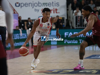 2024-10-19 - 50 Jaylen Hands Openjobmetis Varese during the LBA Italy Championship match between Openjobmetis Varese vs Trapani Shark, in Varese, Italy, on October 19, 2024 - OPENJOBMETIS VARESE VS TRAPANI SHARK - ITALIAN SERIE A - BASKETBALL