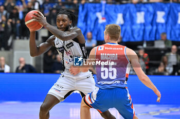 2024-10-20 - Actions of the game and players' images during the match between Nutribullet Treviso and Dolomiti Energia Trentino match at Palaverde - October 20, 2024, during the ITALIAN SERIE A Championship 2024/2025 Actions of the game and players' images during the match between Nutribullet Treviso and Dolomiti Energia Trentino match at Palaverde - October 20, 2024, during the ITALIAN SERIE A Championship 2024/2025 - NUTRIBULLET TREVISO BASKET VS DOLOMITI ENERGIA TRENTINO - ITALIAN SERIE A - BASKETBALL