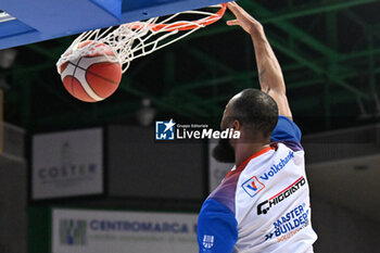 2024-10-20 - Actions of the game and players' images during the match between Nutribullet Treviso and Dolomiti Energia Trentino match at Palaverde - October 20, 2024, during the ITALIAN SERIE A Championship 2024/2025 - NUTRIBULLET TREVISO BASKET VS DOLOMITI ENERGIA TRENTINO - ITALIAN SERIE A - BASKETBALL