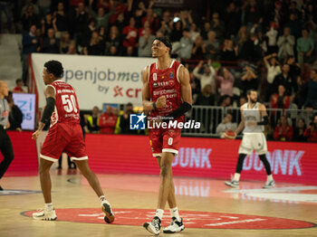 2024-11-10 - 00 Kaodirichi Akobundu-Ehiogu Openjobmetis Varese during the LBA Italy Championship match between Openjobmetis Varese vs Virtus Bologna, in Varese, Italy, on November 10, 2024 - OPENJOBMETIS VARESE VS VIRTUS SEGAFREDO BOLOGNA - ITALIAN SERIE A - BASKETBALL