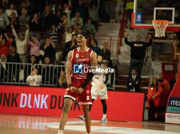 2024-11-10 - 00 Kaodirichi Akobundu-Ehiogu Openjobmetis Varese during the LBA Italy Championship match between Openjobmetis Varese vs Virtus Bologna, in Varese, Italy, on November 10, 2024 - OPENJOBMETIS VARESE VS VIRTUS SEGAFREDO BOLOGNA - ITALIAN SERIE A - BASKETBALL