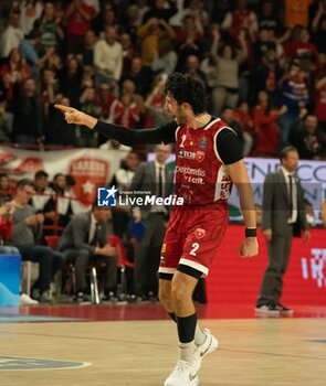 2024-11-10 - 02 Davide Alviti Openjobmetis Varese during the LBA Italy Championship match between Openjobmetis Varese vs Virtus Bologna, in Varese, Italy, on November 10, 2024 - OPENJOBMETIS VARESE VS VIRTUS SEGAFREDO BOLOGNA - ITALIAN SERIE A - BASKETBALL