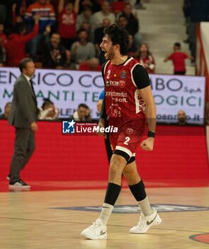 2024-11-10 - 02 Davide Alviti Openjobmetis Varese during the LBA Italy Championship match between Openjobmetis Varese vs Virtus Bologna, in Varese, Italy, on November 10, 2024 - OPENJOBMETIS VARESE VS VIRTUS SEGAFREDO BOLOGNA - ITALIAN SERIE A - BASKETBALL