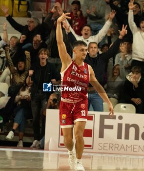 2024-11-10 - 13 Matteo Librizzi Openjobmetis Varese during the LBA Italy Championship match between Openjobmetis Varese vs Virtus Bologna, in Varese, Italy, on November 10, 2024 - OPENJOBMETIS VARESE VS VIRTUS SEGAFREDO BOLOGNA - ITALIAN SERIE A - BASKETBALL